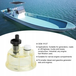 R12t Łódź diesel fuel filter