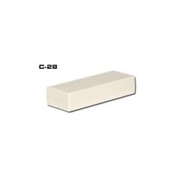 1 pcs : C28,GY - Enclosures, Boxes & Cases 1.85 x 5 x 1 Gray