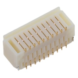 1250 pcs - JST SHD Series Right Angle Surface Mount PCB Header, 20 Contact(s), 1.0mm Pitch, Shrouded