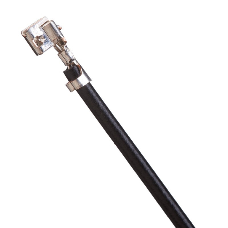 10 pcs - Molex Female DuraClik to Female DuraClik Crimped Wire, 300mm, 26AWG, Black