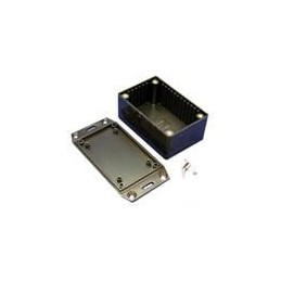 1 pcs : 1591LFLBK - Enclosures, Boxes & Cases FR ABS w/Flanged Lid 3.3x2.2x1.4' Black
