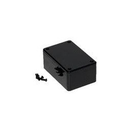 1 pcs : 1591LBK - Enclosures, Boxes & Cases Flame Retardant ABS 1.4x2.2x3.3' Black