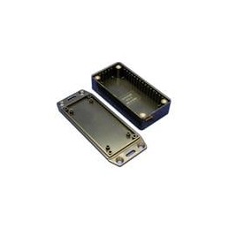 1 pcs : 1591AFLBK - Enclosures, Boxes & Cases FR ABS w/Flanged Lid 3.9x2x0.8' Black