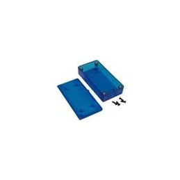 1 pcs : 1591XXATBU - Enclosures, Boxes & Cases Translucent Blue Box 3.9x2x0.8' ABS