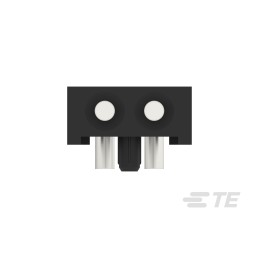 150 pcs - TE Connectivity, ICCON 6mm Pitch Power Backplane Power Connector, Socket, Right Angle, 2 Column, 1 Row, 2 Way, 2367