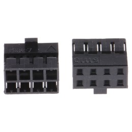 10 pcs - Molex, Milli-Grid Female Connector Housing, 2mm Pitch, 8 Way, 2 Row