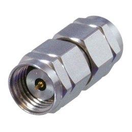 1 pcs - Yuetsu Straight 50Ω RF Adapter SMV Plug to SMV Plug 65GHz