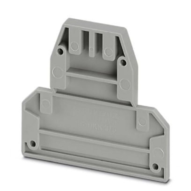 1 pcs - Phoenix Contact DG-UKK 3/5 Series End Cover for Use with Modular Terminal Block