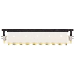 1500 pcs - Molex, Easy-On, 54132 0.5mm Pitch 50 Way Right Angle Female FPC Connector, ZIF Bottom Contact