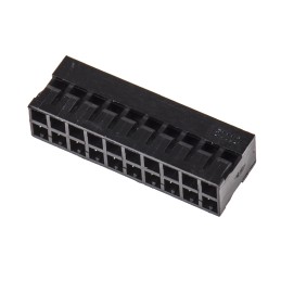 10 pcs - Molex, Milli-Grid Female Connector Housing, 2mm Pitch, 20 Way, 2 Row