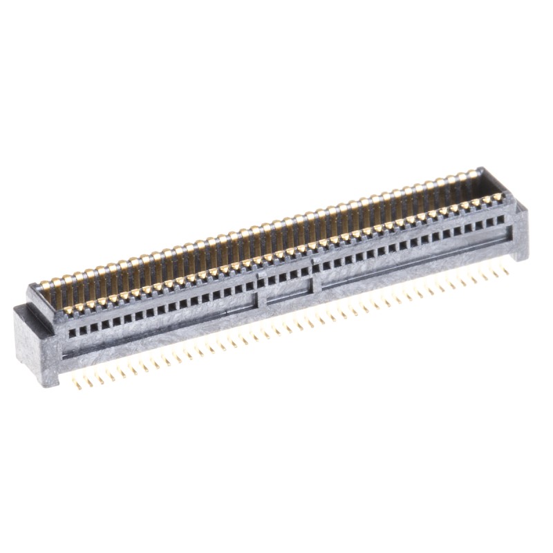 1500 pcs - Molex SlimStack Series Straight Surface Mount PCB Header, 80 Contact(s), 0.5mm Pitch, 2 Row(s), Shrouded