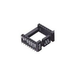 1 pcs : MIKROE-4248 - Sockets & Adapters SOCKET mikroBUS 16 SMD