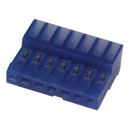 10 pcs - TE Connectivity 7-Way IDC Connector Socket for Cable Mount, 1-Row