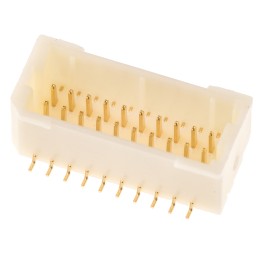 1500 pcs - JST SHD Series Straight Surface Mount PCB Header, 20 Contact(s), 1.0mm Pitch, Shrouded