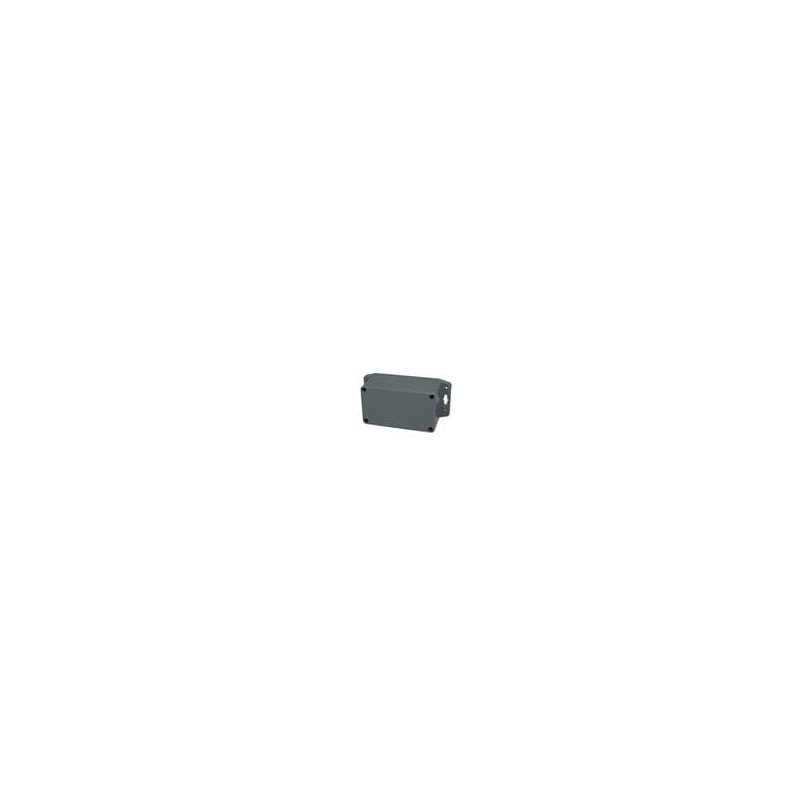 1 pcs : PN-1322-DGMB - Electrical Enclosures IP65 NEMA 4X Box Dark Gray with Mounting Brackets (4.5 X 2.6 X 2.2 In)