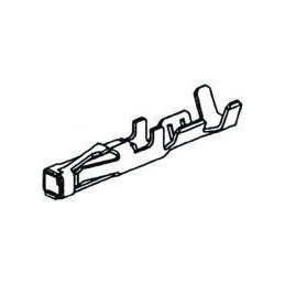 15000 pcs - TE Connectivity Micro MATE-N-LOK Series Female Crimp Terminal, 24AWG Min, 20AWG Max