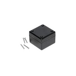 1 pcs : 1594AWBK - Enclosures, Boxes & Cases Flame Retardant ABS 1.1x2.2x2.2' Black