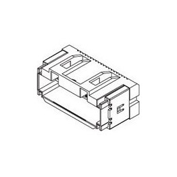 10 pcs - Molex Through Hole Mount PCB Socket, 4-Contact, 1-Row, 1.5mm Pitch