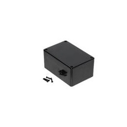 1 pcs : 1591TSBK - Enclosures, Boxes & Cases ABS, Economical Type 4.7x3.2x2.2' Black