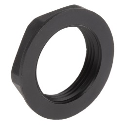 5 pcs - Lapp Black Fibreglass PA Cable Gland Locknut, PG16 Thread, IP68