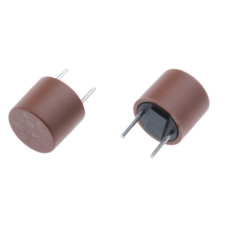 10 pcs - RS PROPC Board Non Resettable Fuse, Radial 315mA, 250V ac