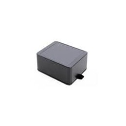 1 pcs : RL6335-FBK - Enclosures, Boxes & Cases Box w/Flanges-Blk 4.92x3.94x2.36 ABS