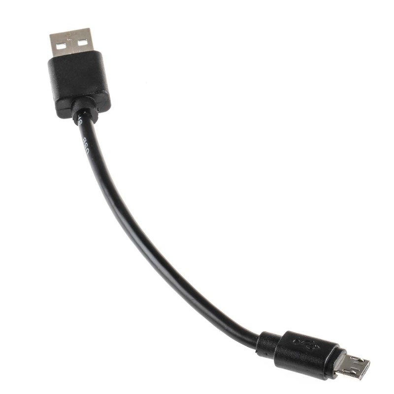 1 pcs - RS PRO USB 2.0 Cable, Male USB A to Male Micro USB B Cable, 150mm