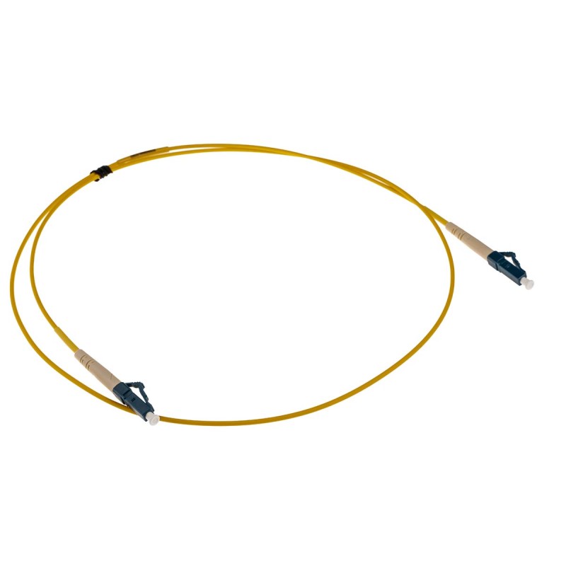 1 pcs - RS PRO LC to LC Simplex Single Mode OS1 Fibre Optic Cable, 9/125μm, Yellow, 1m