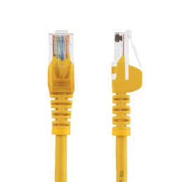 1 pcs - Startech Cat5e Male RJ45 to Male RJ45 Ethernet Cable, U/UTP, Yellow PVC Sheath, 0.5m, CM Rated