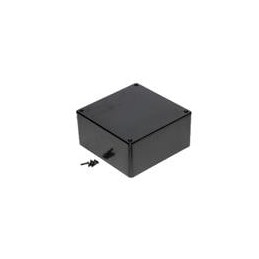 1 pcs : 1591USBK - Enclosures, Boxes & Cases ABS, Economical Type 4.7x4.7x2.2' Black