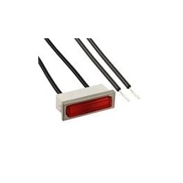 1 pcs : 2330D1 - Panel Mount Indicator Lamps RED DIFFUSED