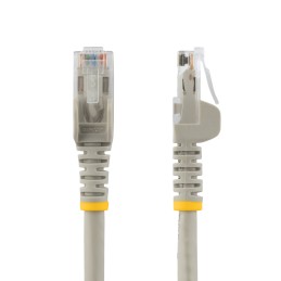 1 pcs - Startech Cat6 Male RJ45 to Male RJ45 Ethernet Cable, U/UTP, Grey PVC Sheath, 2m, CMG Rated