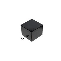 1 pcs : 1591VSBK - Enclosures, Boxes & Cases ABS, Economical Type 4.7x4.7x3.5' Black