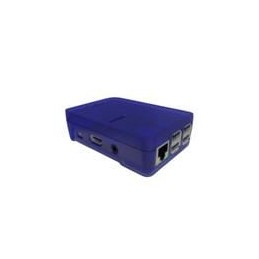 1 pcs : P7P-382612 - Enclosures for Single Board Computing RASPBERRY PI TINKER SEMI-TRANSLUCENT BLU