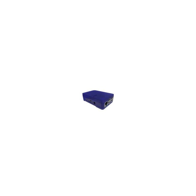 1 pcs : P7P-382612 - Enclosures for Single Board Computing RASPBERRY PI TINKER SEMI-TRANSLUCENT BLU