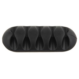 1 pcs - RS PRO Black PVC Cable Retainer