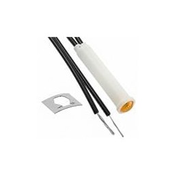 1 pcs : 2120A3 - Panel Mount Indicator Lamps AMBER DIFFUSED 5/16' MOUNTING HOLE