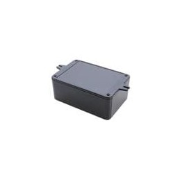 1 pcs : RL6435-FBK - Enclosures, Boxes & Cases Box w/Flanges-Blk 5.91x3.94x2.36 ABS