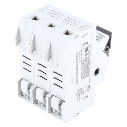 4 pcs - Siemens 32A Rail Mount Fuse Holder for 10 x 38mm Fuse, 3P, 690V ac