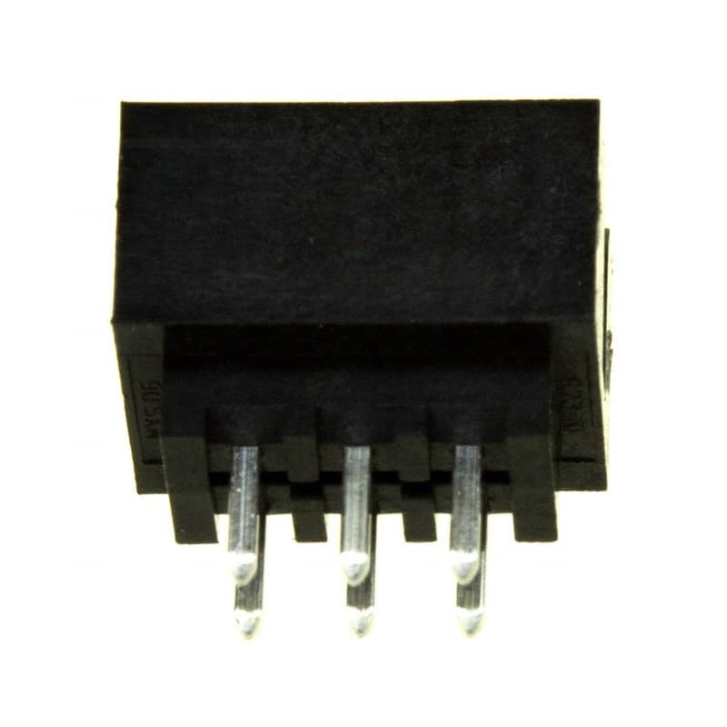 5 pcs - Molex Milli-Grid Series PCB Header, 6 Contact(s), 2.0mm Pitch, 2 Row(s), Shrouded