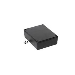 1 pcs : 1591XXGBK - Enclosures, Boxes & Cases Flame Retardant ABS 4.8x3.7x1.4' Black