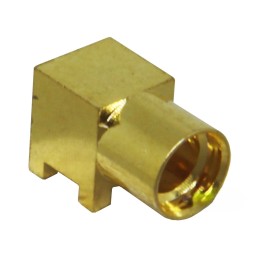 1750 pcs - TE Connectivity, jack PCB Mount MMCX Connector, Through Hole Termination, Right Angle Body