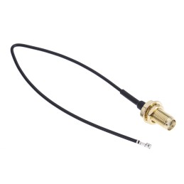 1 pcs - RS PRO Female SMA to Female U.FL Coaxial Cable, 150mm, RF Coaxial, Terminated