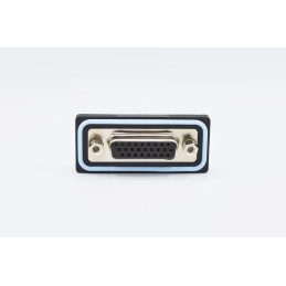 1 pcs - Norcomp HDF 26 Way Solder D-sub Connector Socket, 2.29mm Pitch, with 4-40 Screw Locks