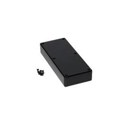 1 pcs : 1591HBK - Enclosures, Boxes & Cases Flame Retardant ABS 1x2.8x6.5' Black