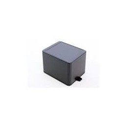 1 pcs : RL6365-FBK - Enclosures, Boxes & Cases Box w/Flanges-Blk 4.92x3.94x3.54 ABS