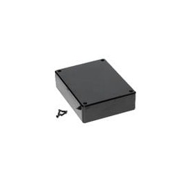 1 pcs : 1591GBK - Enclosures, Boxes & Cases Flame Retardant ABS 1.2x3.7x4.8' Black