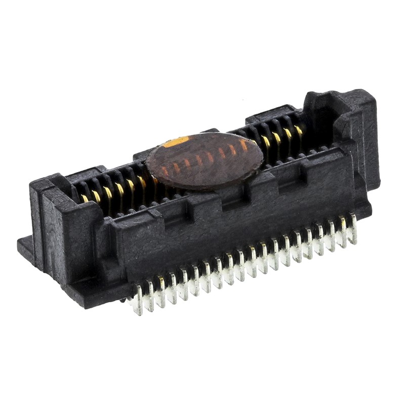 1 pcs - Samtec SS4 Series Straight Surface Mount PCB Socket, 40-Contact, 2-Row, 0.4mm Pitch, Solder Termination