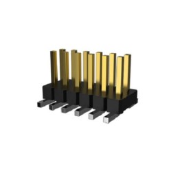 1800 pcs - Amphenol Communications Solutions Minitek127 Series Straight Surface Mount Pin Header, 4 Contact(s), 1.27mm Pitch, 2