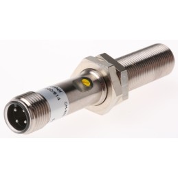 1 pcs - Baumer Capacitive Barrel-Style Proximity Sensor, M12 x 1, 4 mm Detection, PNP Output, 10 - 30 V dc, IP65